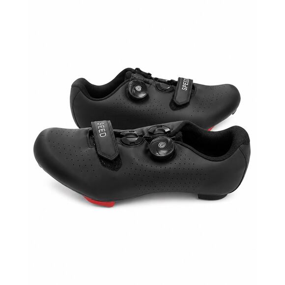 Speed Black Cycling Shoes EU 39 Road Bike Spin Class 3-Bolt Dial Closure main image 12